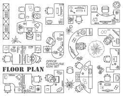 4 803 floor plan icon vector images