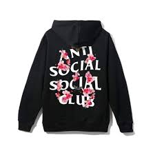 Assc Floral Hoodie Kkoch In 2019 Anti Social Social Club