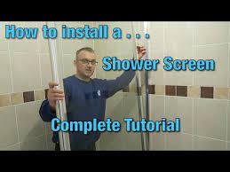 How To Install A Shower Screen
