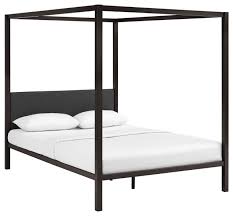 raina queen canopy bed frame mod 5570