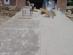 Concrete Discoloration Drying