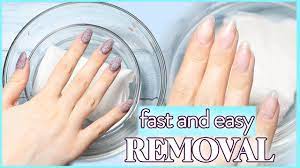 remove dip powder manicure