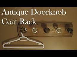 Build A Coat Rack With Old Door Knobs