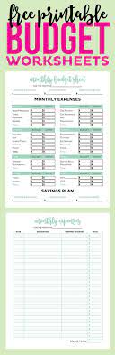 Sometimes, those hard numbers shatter the denial that lets us pay for things w. Simple Free Printable Budget Worksheets Printable Crush Printable Budget Worksheet Budgeting Worksheets Budget Printables