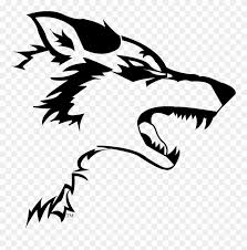 Step one, i started with big circular shape and one oval shape as its snout. Download Hd Large Size Of How To Draw A Dire Wolf Easy Arctic Cool White Wolf Logo Transparent Clipart And Use The Free Wolf Painting Easy Drawings Drawings