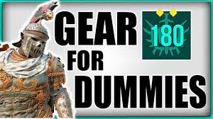 Outdated For Honor Beginners Gear Guide Everything About Gear In Depth