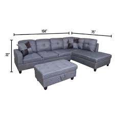 Find your perfect living room at value city furniture. Sectionals Living Room Furniture The Home Depot