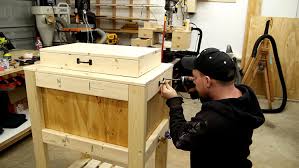 make a wooden cooler box jays custom