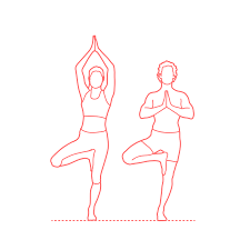 Yoga Poses Dimensions Drawings Dimensions Guide