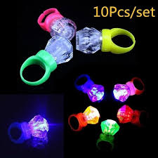 10 pcs multi color bright led laser