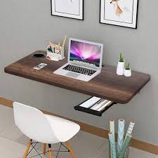 Wooden Wall Mounting Computer Tables