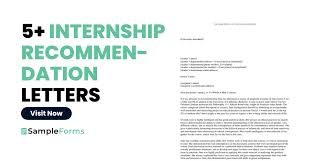 free 5 internship recommendation