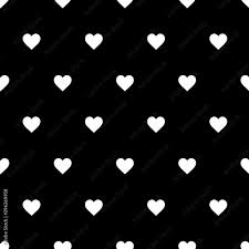 cute black and white pattern with