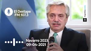 Radio con vos 89.9 fm. Entrevista En Navarro 2023 Con Roberto Navarro Radio El Destape Fm 107 3 09 04 2021 Video En Contexto