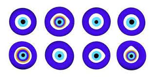evil eye vector art icons and