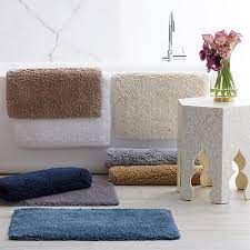 plush soft egyptian cotton bath rugs