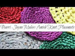 how to make amish knot trivets