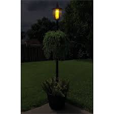 Sun Ray Crestmont Solar Lamp Post And