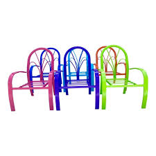 Vintage Iron Outdoor Patio Chairs S 6