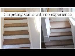 how to carpet stair treads only becca