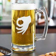 neck yourself beer glass beer mugcircle