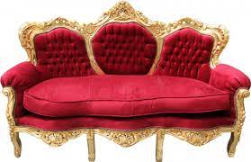 casa padrino baroque sofa king bordeaux