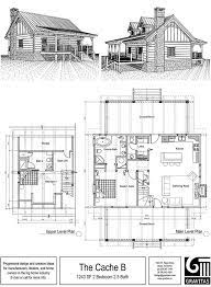 Small Cabin Floor Plans Cabin House Plans