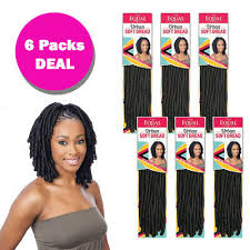 Are you tired of pulling the same soft dreads hairstyles and are opting for a change? Multi Pack Urban Soft Dread Freetress Equal Synthetic Braid Dreadlock Ebay