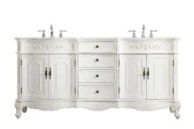 Small, floating, with drawers, timber, modern, vintage, rustic, white, hamptons style. 72 Inch Double Bathroom Vanity In Antique White Elegant Lighting Vf10172daw