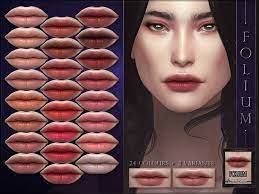 the sims resource folium lipstick