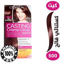 l oreal casting hair color light brown