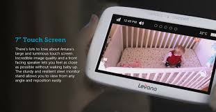 Levana Amara 32202 7 Inch Hd Touchscreen Baby Video Monitor