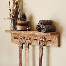 Rustic Key Hooks With 6 Pegs Reclaimed