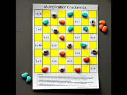 multiplication checkers for times table