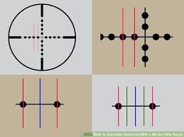 How To Calculate Distances With A Mil Dot Rifle Scope 7 Steps