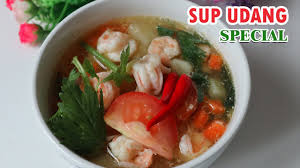 Sop udang memiliki cita rasa gurih dan segar sangat cocok untuk menu. Resep Sup Udang Special Rasanya Enak Dan Sangat Mudah Untuk Dibuat Youtube