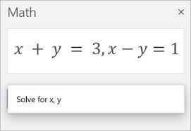Solve Math Equations With Math
