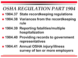 Osha Record Keeping How To Maintain The Logs And Other Forms