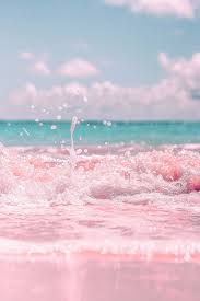 100 pink beach aesthetic wallpapers