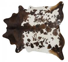 pergamino brown cow hide rug 12 from