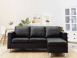 seattle 3 seater pu sofa couch with