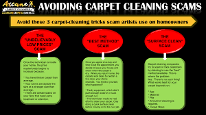 avoiding carpet cleaning scams arcane