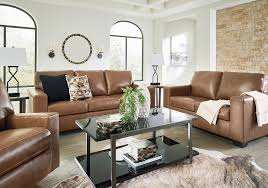 Bolsena Caramel Sofa Set Lexington