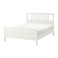 hemnes bed frame white stain 160x200 cm