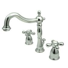 Victorian bathroom fixtures, accessories & supplies. Kingston Brass Victorian 8 In Widespread 2 Handle Bathroom Faucet In Polished Chrome Hkb1971ax The Home Depot