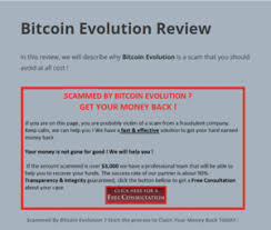 bitcoin evolution ist es scam