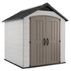 Montfort 7.5 ft. x 7.3 ft. Resin Weather Resistant Garden/Outdoor Storage Shed  Keter