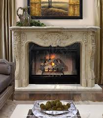 Marble Fireplaces French Country