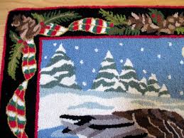 christmas claire murray 2x3 hand hooked