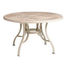 louisiana outdoor pedestal table 48